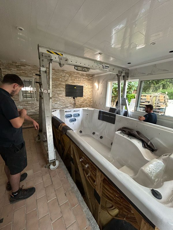 manutention jacuzzi rennes bretagne mace