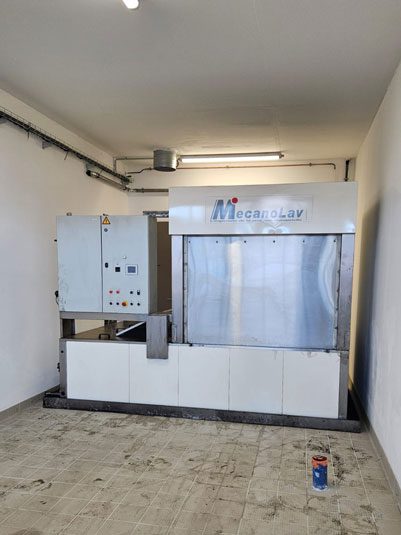 levage et repositionnement machine industriel rennes